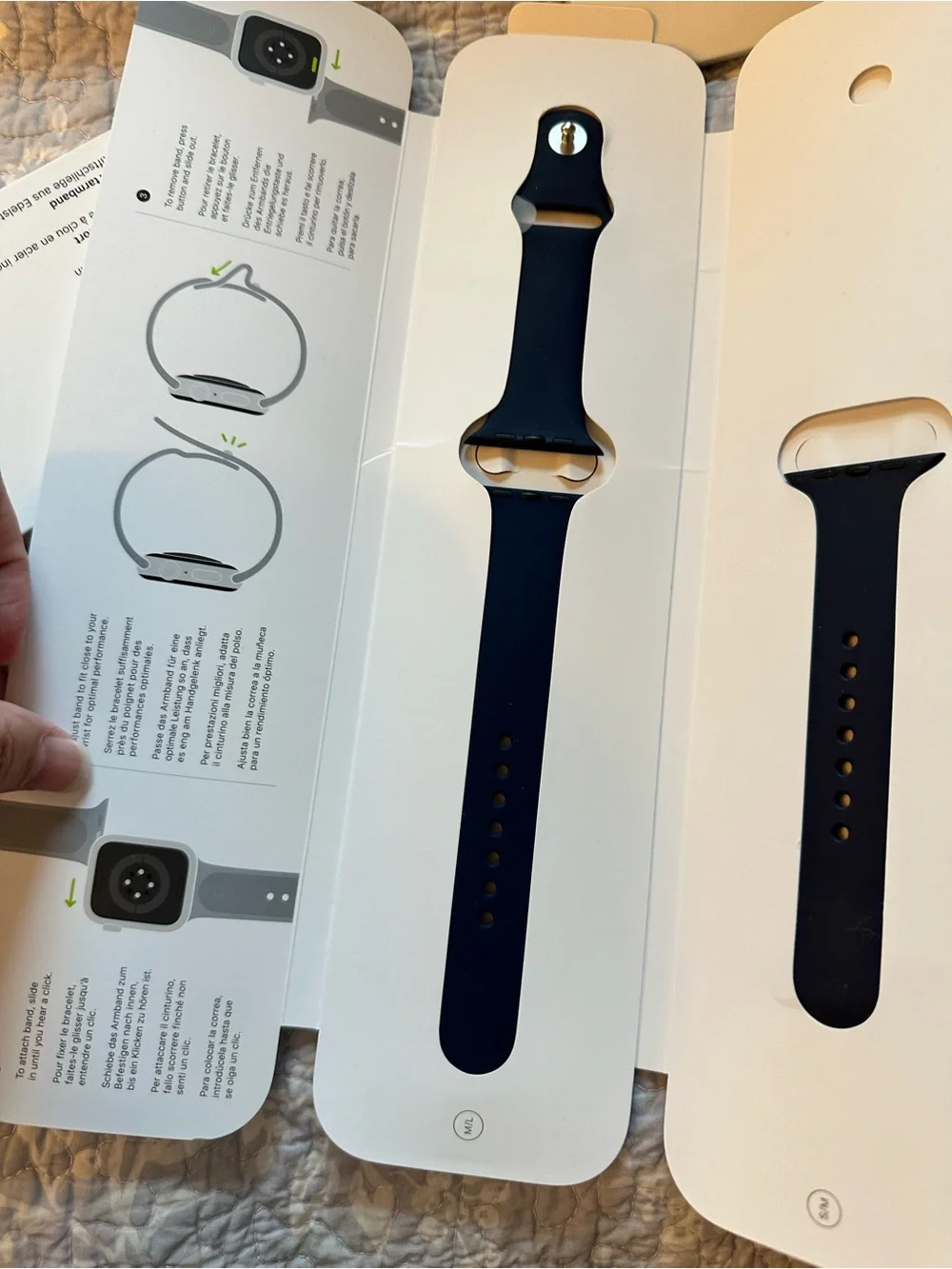 Apple Watch Sport Band - Deep Navy